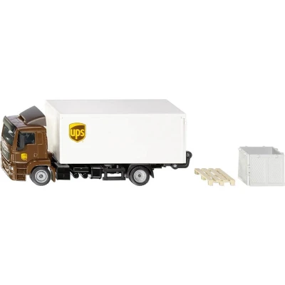 Afbeelding van Siku Man Ups Bakwagen 21,8 Cm Staal Wit/brons (1997)