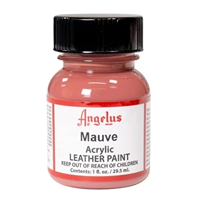 Afbeelding van Angelus Leather Acrylic Paint textielverf voor leren stoffen acrylbasis Mauve 29,5ml
