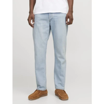 Afbeelding van Jack &amp; Jones Heren Jeans Broeken JJICHRIS JJORIGINAL SBD 532 comfort/relaxed Fit Blauw 34W / 36L Volwassenen