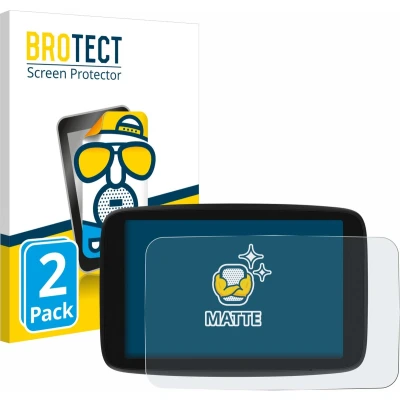 Afbeelding van BROTECT Screenprotector voor TomTom Go Navigator 6 PKW Navigationsgerät Folie Beschermfolie matte (2 Stuks)