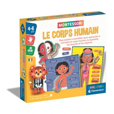 Image de Jeu éducatif Clementoni Le corps humain Montessori