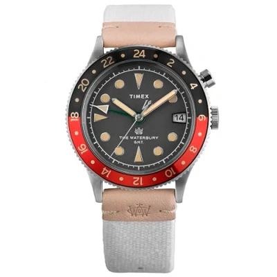 Afbeelding van Timex Waterbury Traditional GMT Horloge, Heren, Maat: One Size, White