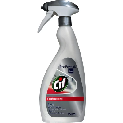 Afbeelding van Sanitairreiniger 2 in 1 750 ml Cif Professionnel