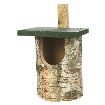 Afbeelding van Wildbird Vbn Nestkast Berk Halfholen Broeden 18x22x30 cm
