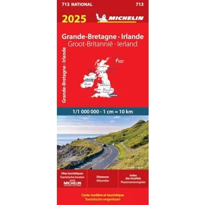 Afbeelding van Nationale kaarten Michelin 713 Groot Brittanië 2025
