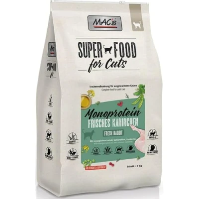 Afbeelding van MAC’s Superfood Kattenvoer Mono Proteïne Konijn 7kg Kattenbrokken
