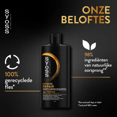 Afbeelding van Syoss Repair Shampoo 440 ml