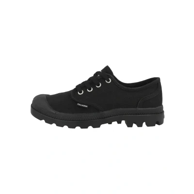 Afbeelding van Palladium Pampa Oxford Sneakers laag black black, Dames, Maat: 37, Textiel