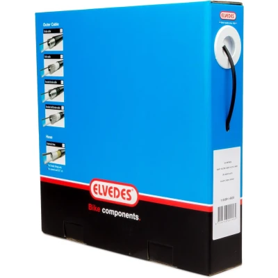 Afbeelding van Schakel buitenkabel Elvedes met voering 30 meter / Ø5,0mm gevlochten rookzilver (30 in doos)