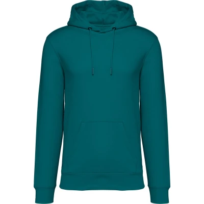 Afbeelding van Native Spirit Ecologische uniseks sweater met capuchon NS401 Peacock Green