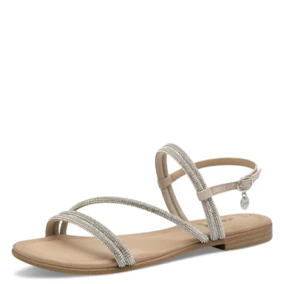 Afbeelding van s.Oliver Sandalen, Dames, Maat: 40, Nude Textiel