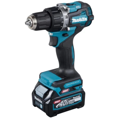 Afbeelding van Makita, Boormachine + slagboor, XGT DF002GA201 Accuboormachine en Schroevendraaier 40VMAX (Oplaadbare batterij)