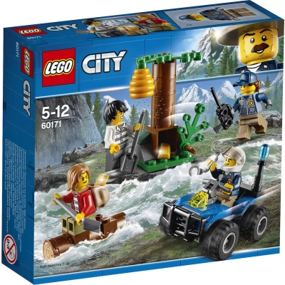 Afbeelding van LEGO City Bergpolitie Bergachtervolging 60171