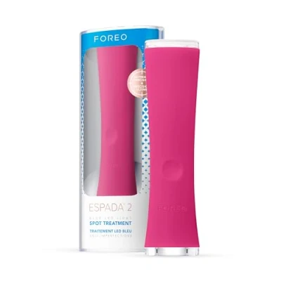 Afbeelding van FOREO ESPADA 2 Blauw LED Licht 30 seconden behandeling tegen onzuiverheden Fuchsia