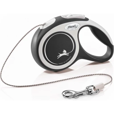 Afbeelding van Flexi Hondenriem New Comfort Koord Zwart 3m max. 8kg