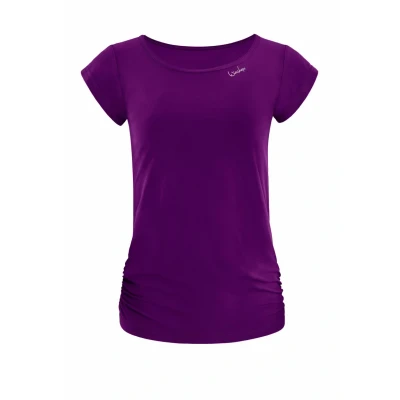 Afbeelding van Winshape Functional Light AND SOFT Tshirt basic, Dames, Maat: XXL, Dark plum