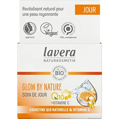 Afbeelding van Lavera Glow by nature dagcreme 50 ml