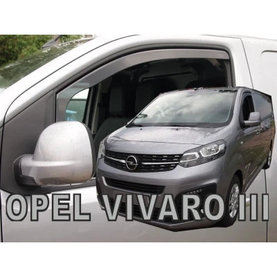 Afbeelding van Zijwindschermen geschikt voor Citroen Jumpy, Peugeot Expert, Toyota Proace 2016 , Opel Vivaro 2019