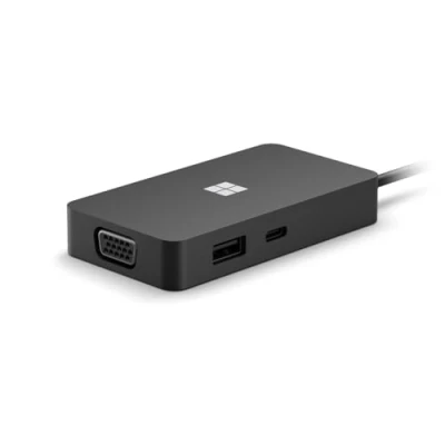 Image de Microsoft Surface USB C Travel Hub Filaire 3.2 Gen 2 Noir