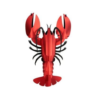 Afbeelding van Papieren Kreeft Marine Life 3D