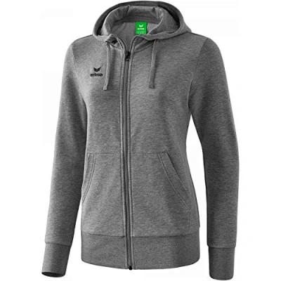 Afbeelding van Erima Sweatjack met capuchon dames grey melange