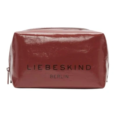 Afbeelding van LIEBESKIND BERLIN Toilettas Cosmetische tas Pouch Cosmetic Bag Red Rood