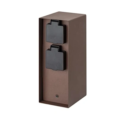 Afbeelding van BOLD 10820 Buitenstopcontact 4 voudig Roest Zonder kabel