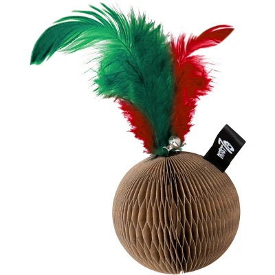 Afbeelding van District 70 Glory Box X Mas Kattenspeelgoed Bruin