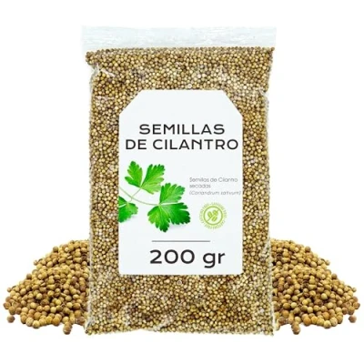 Afbeelding van korianderzaad 200 g hele koriander korianderthee los (200 g, koriander)
