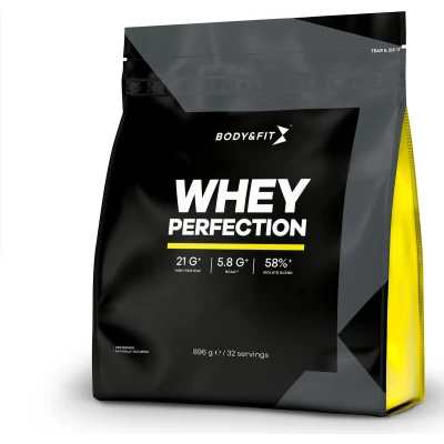 Afbeelding van Body &amp; Fit Whey Perfection Proteine Poeder / Protein Eiwitshake 896 gram (32 shakes) Cookies and Cream