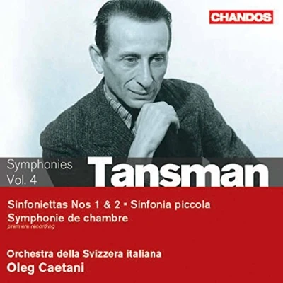 Afbeelding van Melbourne Symphony Orchestra, Oleg Caetani Tansman: Orchestral Works, Volume 4 Chamber Symphonies (CD)
