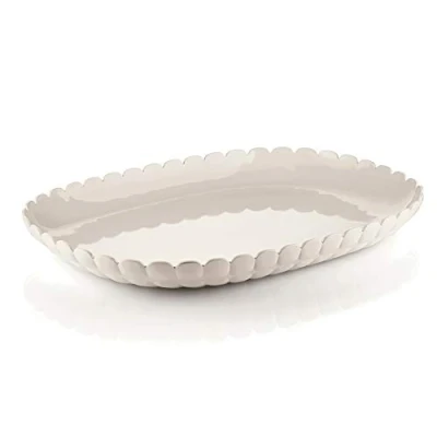 Afbeelding van Guzzini Tiffany, groot dienblad L melkwit, 45 x 31 4,5 cm 279600156
