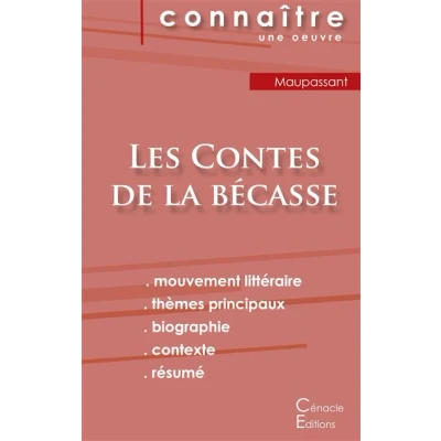 Image de Fiche de lecture Les Contes la bécasse Maupassant (Analyse littéraire référence et résumé complet)