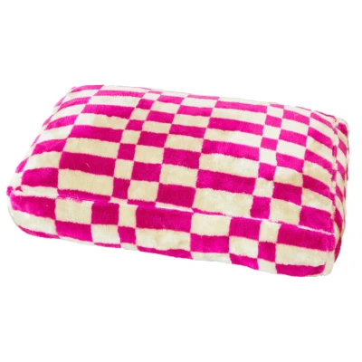 Afbeelding van Dogguo Block Bed Beige&amp;Raspberry Hondenmatras Xl