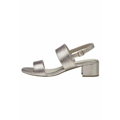 Afbeelding van Marco Tozzi Sandalen, Dames, Maat: 40, Platinum Schoenen
