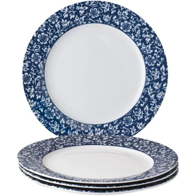 Afbeelding van Laura Ashley set van 4 Ontbijtborden 20 cm Sweet Allysum
