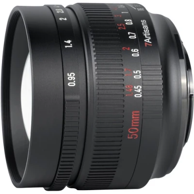 Afbeelding van 7 Artisans Cameralens 50mm F0.95 APS C voor Fuji FX vatting