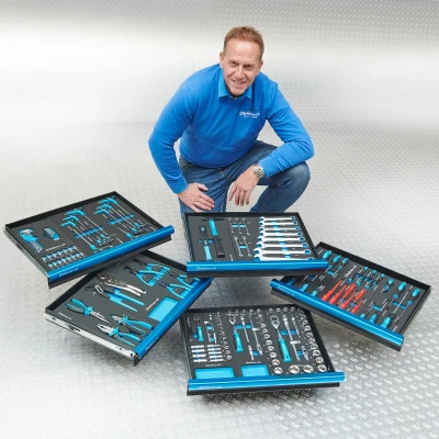 Afbeelding van Gereedschapsset &quot;Ultimate Plus&quot; 170 delig voor 5 lades