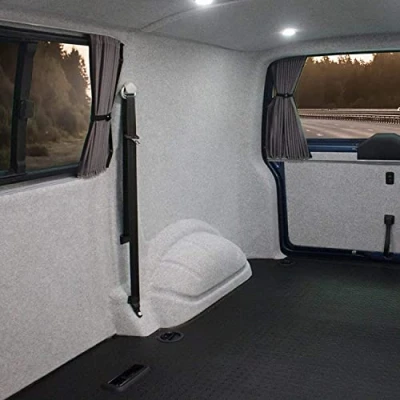 Afbeelding van KARAT Viltstof Superflex naaldvilt, vilt per meter, binnenbekleding, grijs, 206 x 400 cm