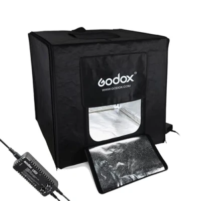 Afbeelding van Godox Portable Double Light LED Ministudio L80x80x80cm