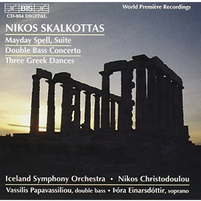Afbeelding van Vassilis Papavassiliou, Iceland Symphony Orchestra Mayday Spell/Double Bass Concerto/Three Greek Dances (CD)