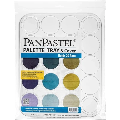 Afbeelding van Colorfin PanPastel opbergpalet met deksel