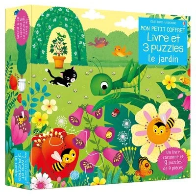 Image de Le jardin Mon petit coffret livre et 3 puzzles
