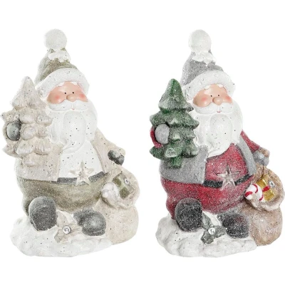 Afbeelding van Kerstversiering DKD Home Decor Kerstman Magnesium (27 x 20 43 cm) (2 Stuks)