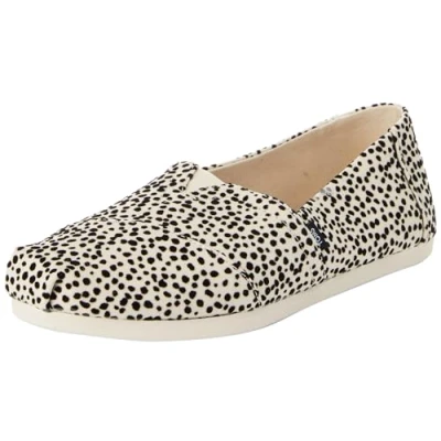 Afbeelding van TOMS Alpargata mocassinzool voor dames, Mini cheetah met mist vlokken