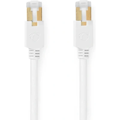 Afbeelding van Nedis Ccbw85221Wt100 Netwerkkabel Cat6 S/Ftp Rj45 (8P8C) Male 10 M Wit