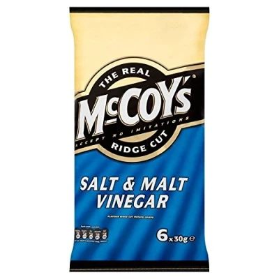 Afbeelding van Ridge Cut McCoy Salt &amp; Mouse (6 x 30 g), 2 stuks