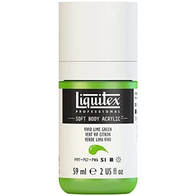 Afbeelding van Liquitex Professional Soft Body Acrylfles, 59 ml, limoengroen