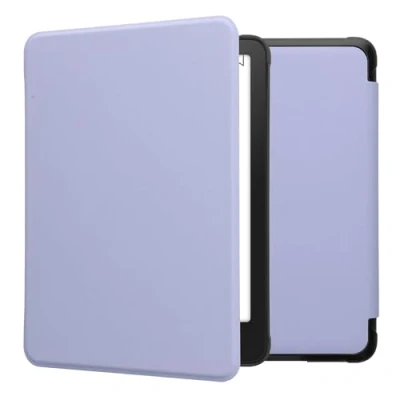 Afbeelding van kwmobile E reader hoesje geschikt voor Amazon Kindle Paperwhite (2024)/Colorsoft hoes flip case met magnetische sluiting Ereader cover in lavendel