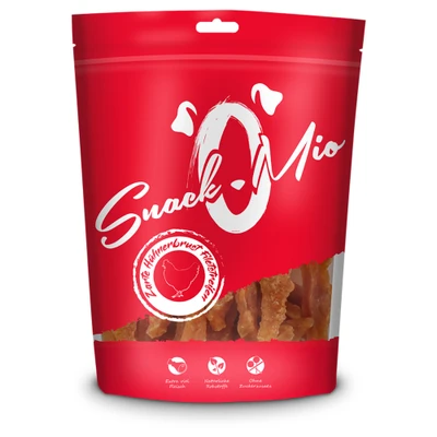 Afbeelding van Voordeelpakket: 4 x ca. 70g SnackOMio Malse kipfiletreepjes hondensnacks